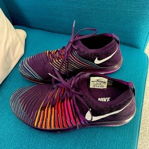 Nike Women’s Free Transform Flyknit Purple Sneakers size 9